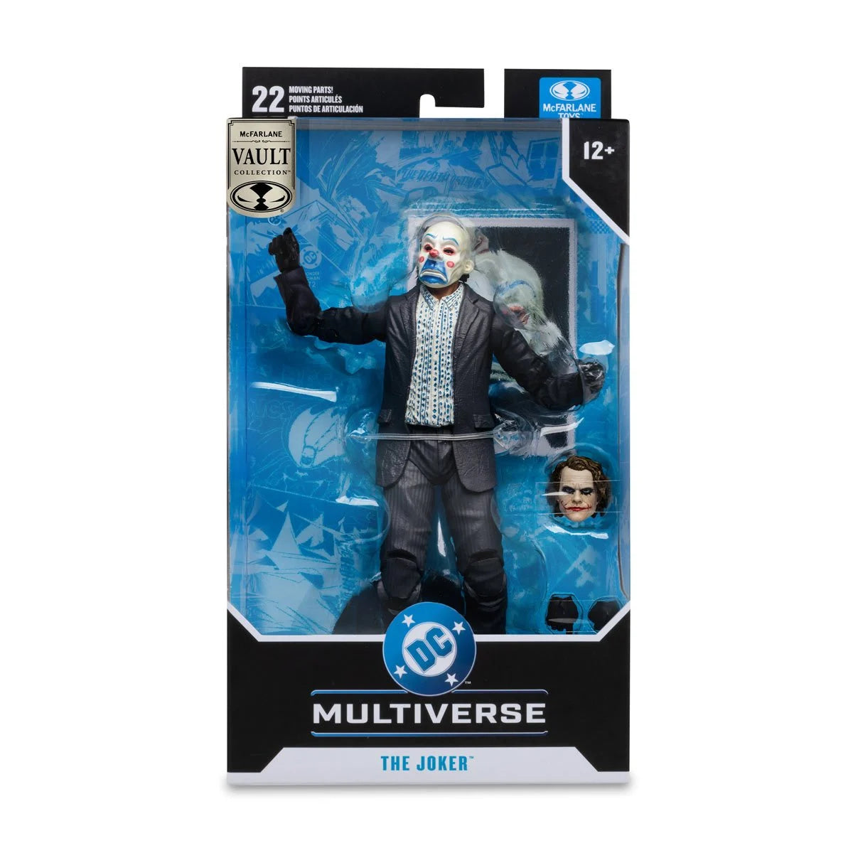 McFarlane Vault Collection Wave 1 - SET OF 2 - The Dark Knight Batman & The Joker - 7" Action Figures
