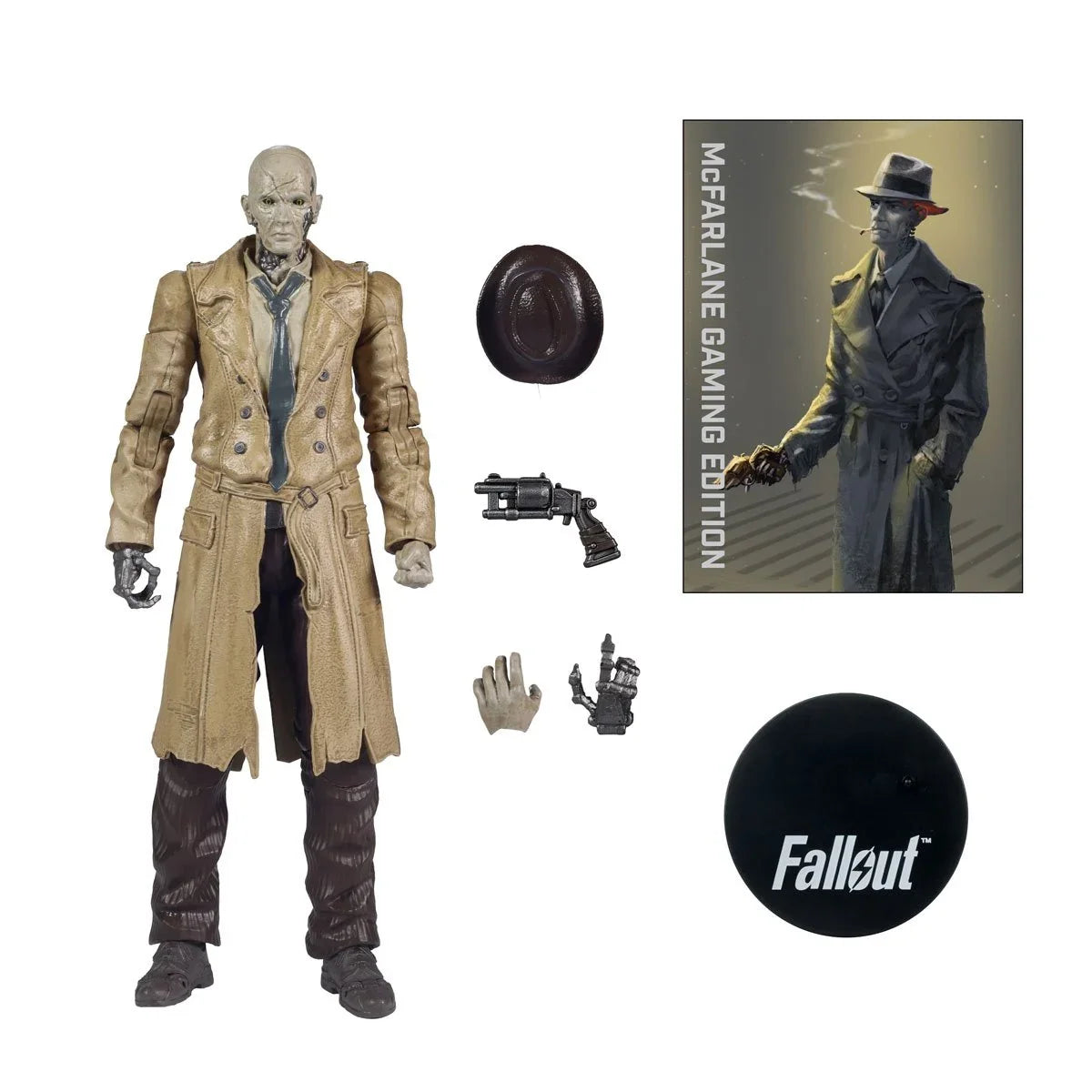 McFarlane Gaming Edition - Fallout Nick Valentine Wave 2 - 7-Inch Scale Action Figure