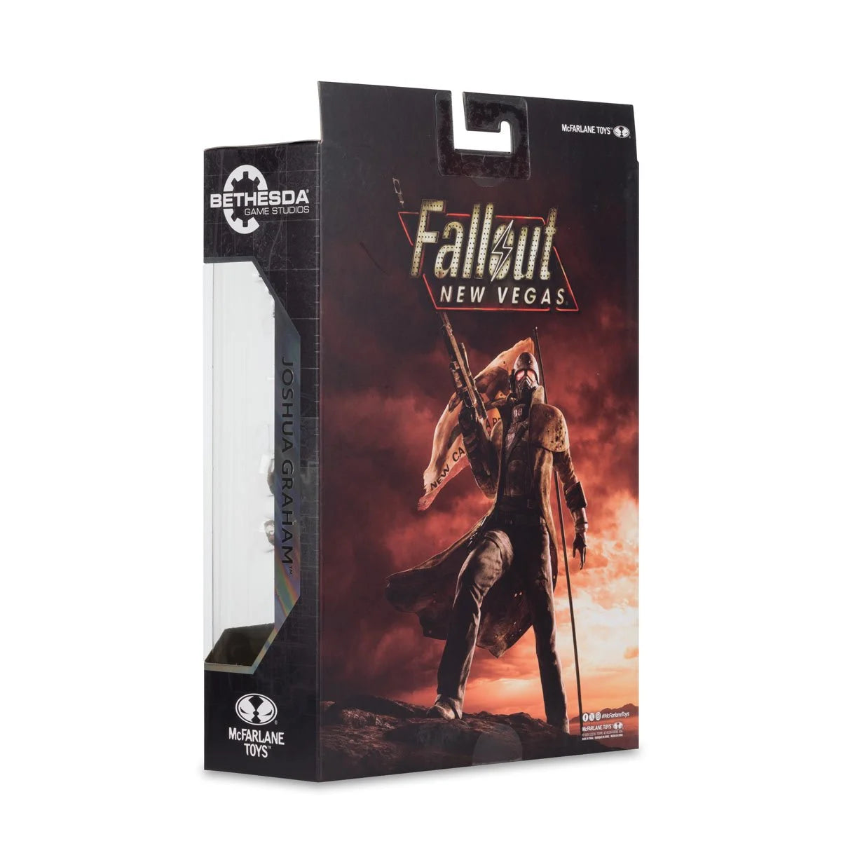 McFarlane Gaming Edition - Fallout New Vegas Joshua Graham and Fallout 4 T-60 Paladin Danse - 7-Inch Scale Action Figure