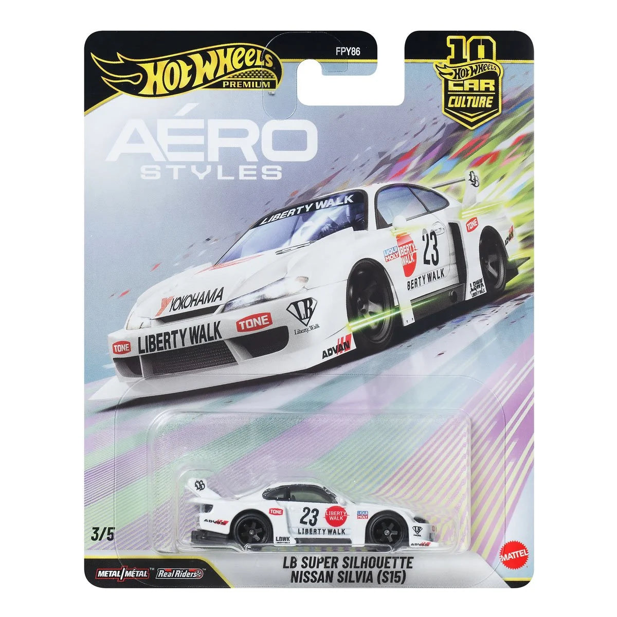 Hot Wheels Premium - Car Culture 2026 Mix 6 - Aerostyles - Complete Set of 5