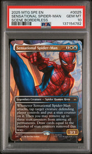 Magic The Gathering Marvel's Spider-Man Eternal Sensational Spider-Man #0025 PSA 10
