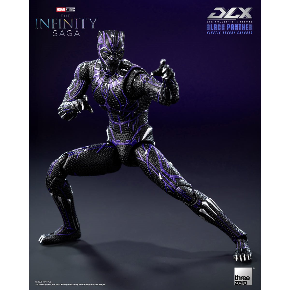 Marvel Studios: The Infinity Saga Black Panther Kinetic Energy Charged DLX Action Figure