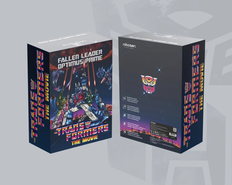 Robosen Robotics - Auto-Converting Transformers Fallen Leader Optimus Prime G1 Flagship (PRE-ORDER JAN 2027)