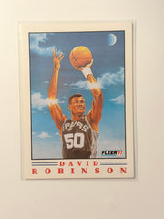 1991 Fleer Fleer - David Robinson - Pro Visions #1 OF 6 - Raw Ungraded Card