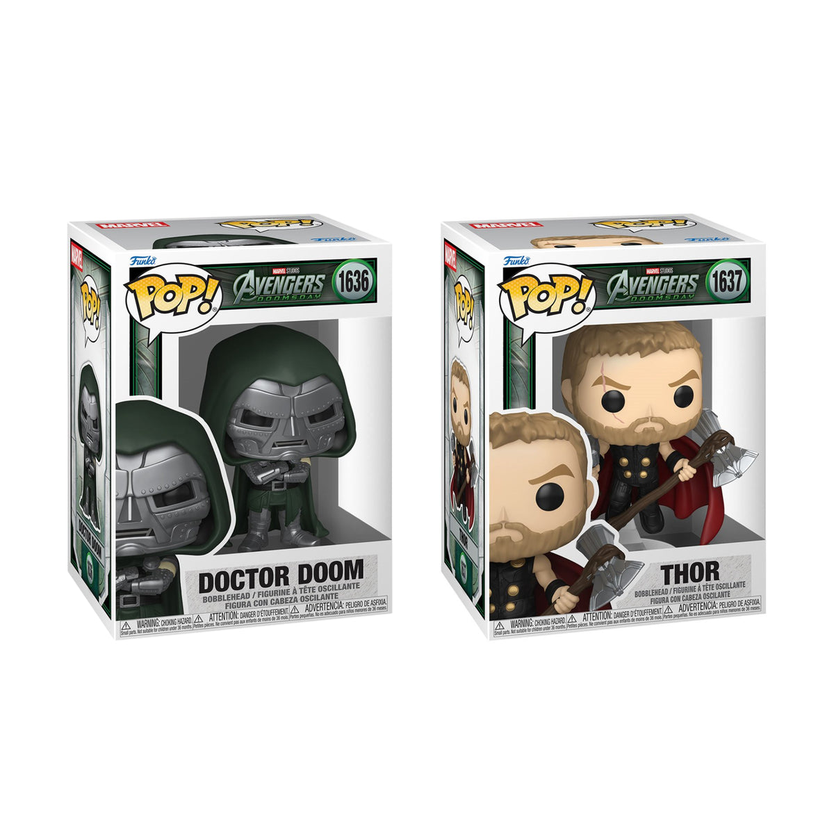Funko Marvel - Avengers: Doomsday Set of 2 - Doctor Doom + Thor (PRE-ORDER OCT 2026)