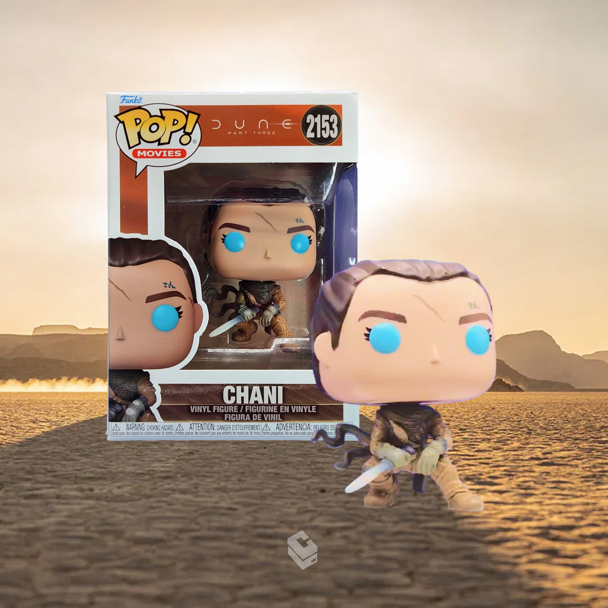 Funko Movies: Dune Part Three - Wave 1 Set of 3 - Paul Atreides #2152, Chani #2153, Alia Atreides #2154 (PRE-ORDER OCT 2026)