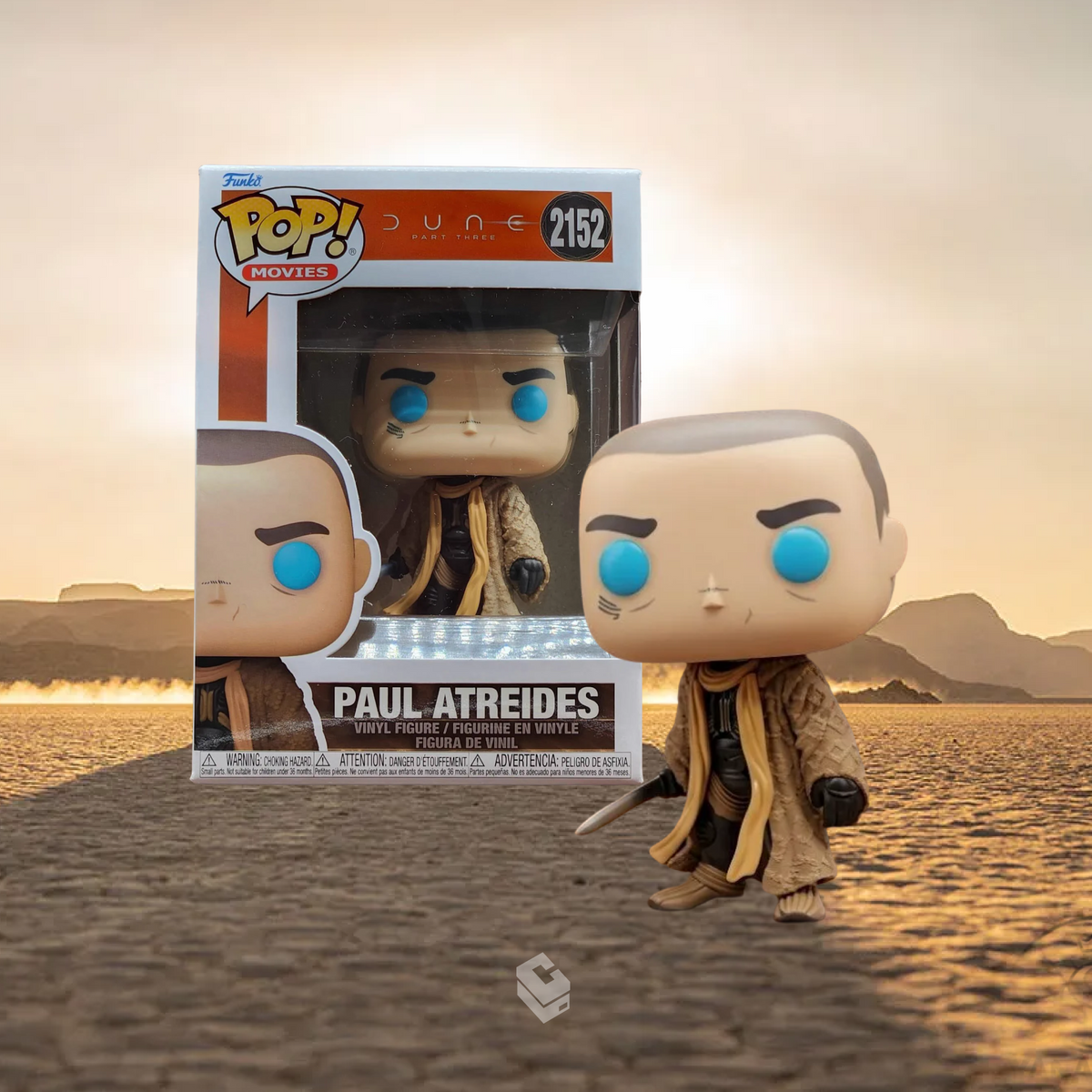 Funko Movies: Dune Part Three - Wave 1 Set of 3 - Paul Atreides #2152, Chani #2153, Alia Atreides #2154 (PRE-ORDER OCT 2026)