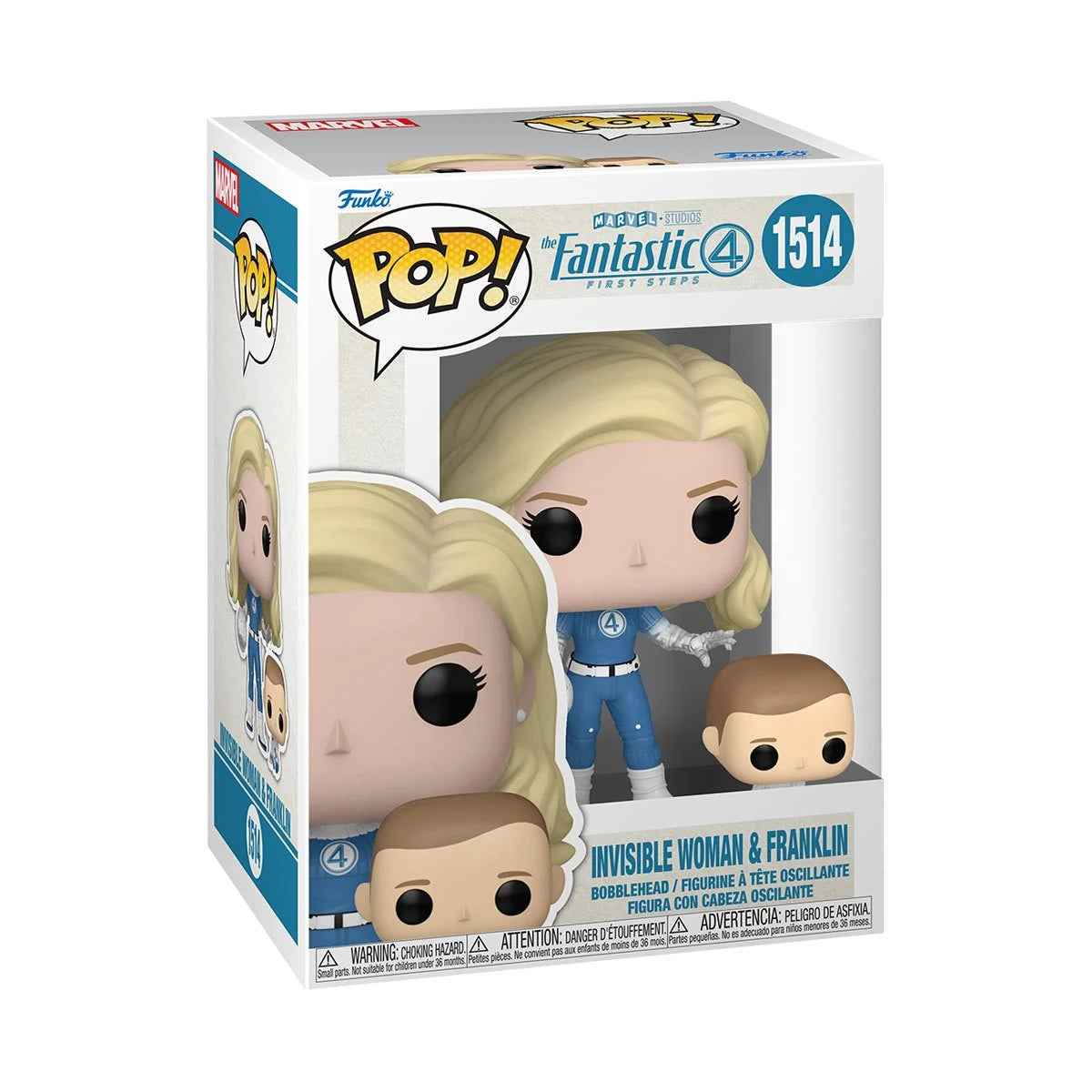 Funko Marvel - The Fantastic Four: First Steps - Complete Set of 5 - #1514 to #1518