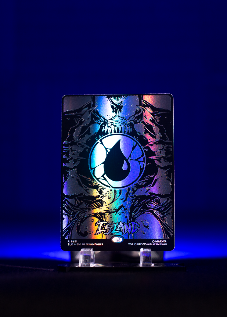 Magic: The Gathering - Secret Lair x Marvel's Spider-Man: Mana Symbiote Raised Foil Edition (SEALED)