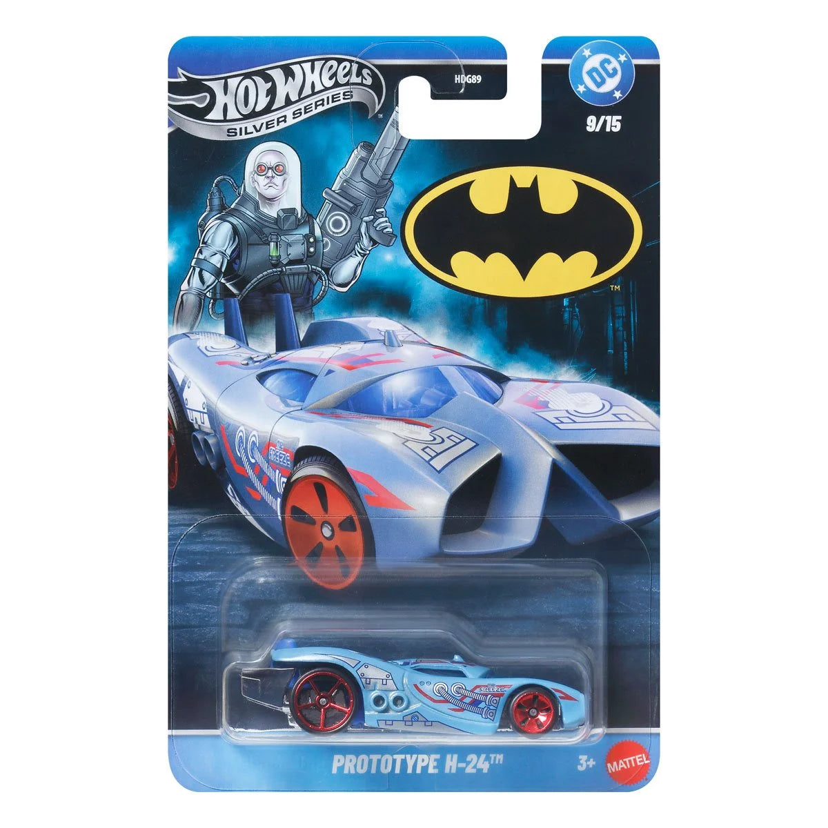 Hot Wheels Silver Series - Batman Themed 2026 Mix 2 - Complete set of 5 Cars (956T)