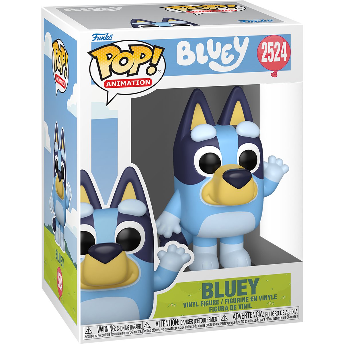 Bluey Waving Funko Pop! Vinyl Figure #2524 - Hobby Exclusive  (PRE-ORDER OCT 2026)