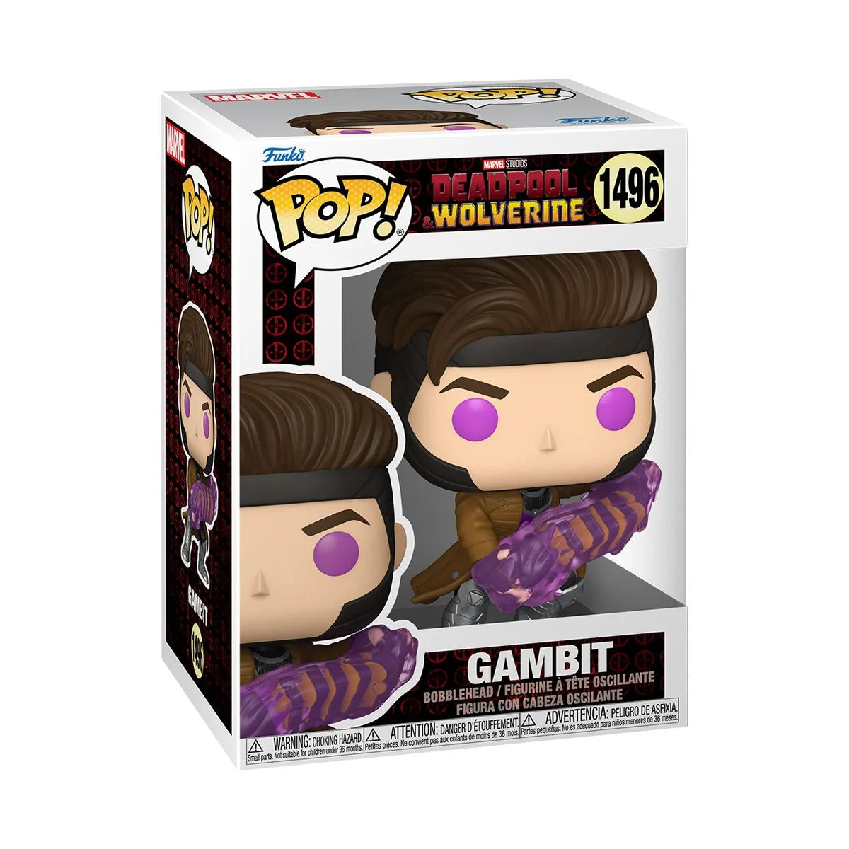 Funko - Deadpool & Wolverine Wave #3 Set - Blade #1495, Gambit #1496, X-23 #1497
