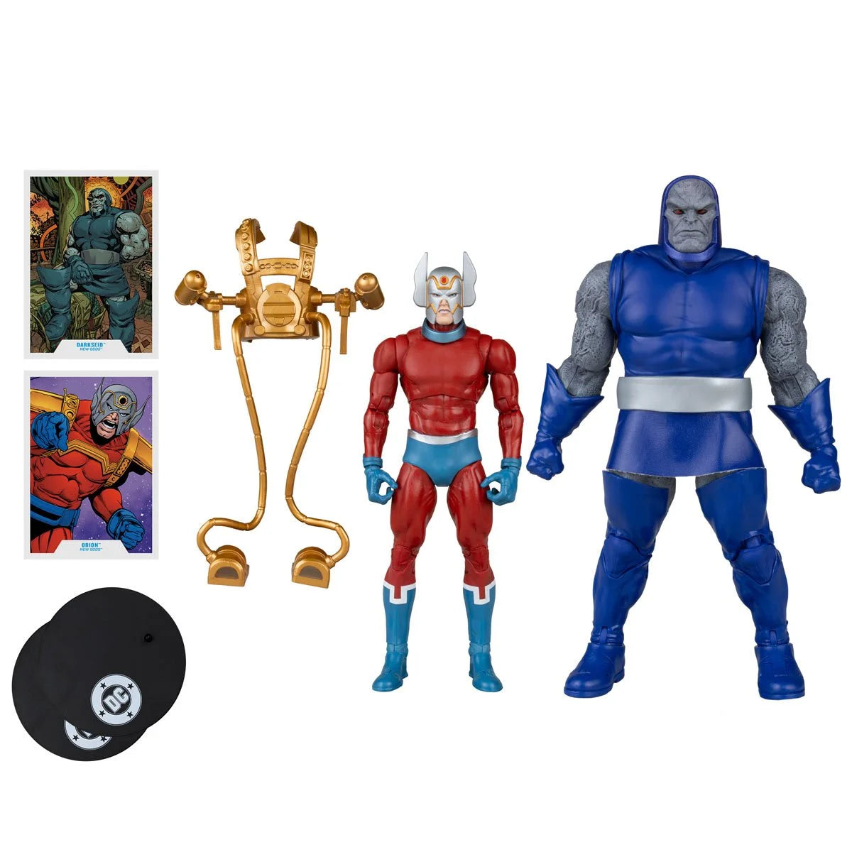 McFarlane DC Multiverse - Darkseid vs. Orion 7-Inch Scale and Megafig Action Figure 2-Pack
