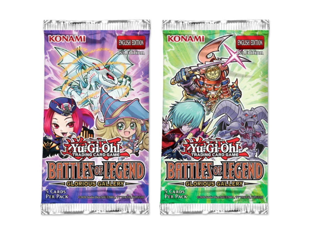 Yu-Gi-Oh Battles of Legend: Glorious Gallery Booster Box - First Edition