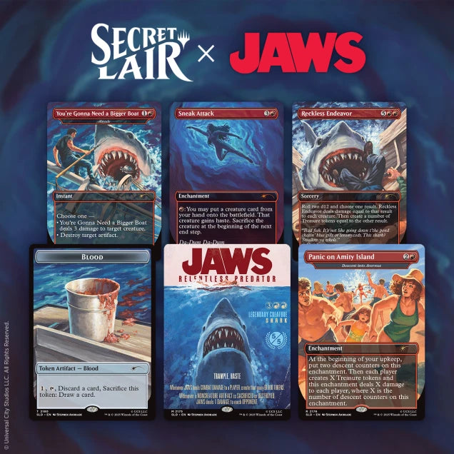 Magic: The Gathering - Secret Lair x Jaws: Terror of Amity Island SEALED
