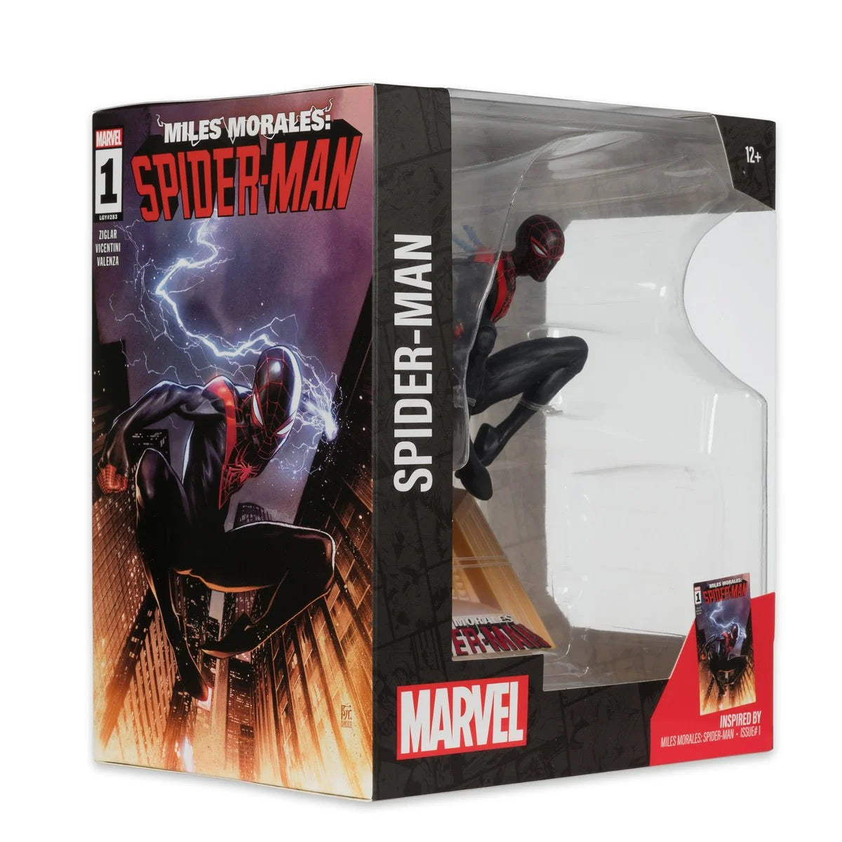 McFarlane - Spider-Man  1:10 Scale - Miles Morales: Spider-Man #1 with Scene Case