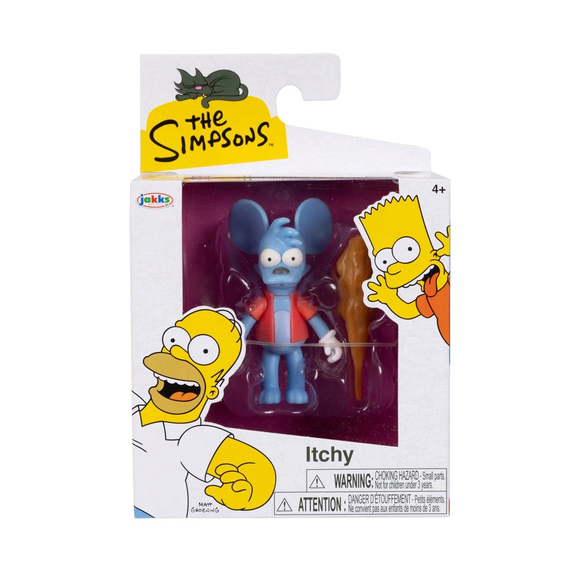 The Simpsons - Wave 2 - 2.5" Action Figures - Jakks Pacific - Complete Set of 5