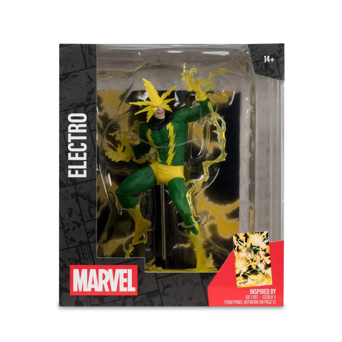 McFarlane - Deadpool #26 & Electro (Joe Fixit #5) Set of 2 - 1:10 Scale Posted Figure with Scene