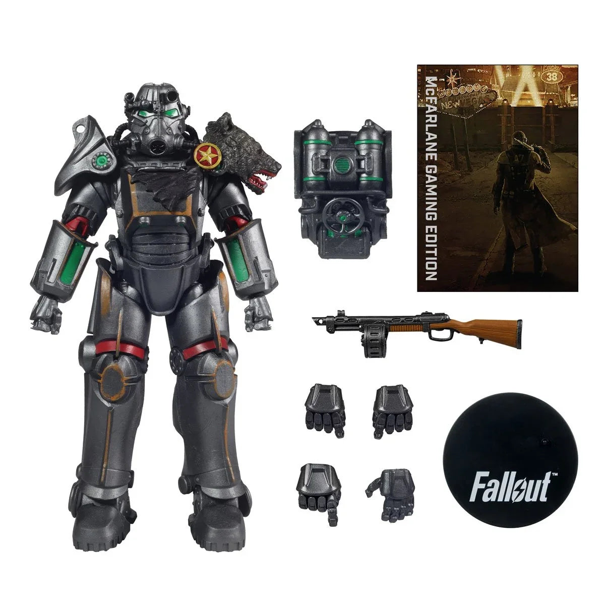 McFarlane Gaming Edition - Fallout Scorched Sierra Power Armor Wave 2 - 7-Inch Scale Action Figure