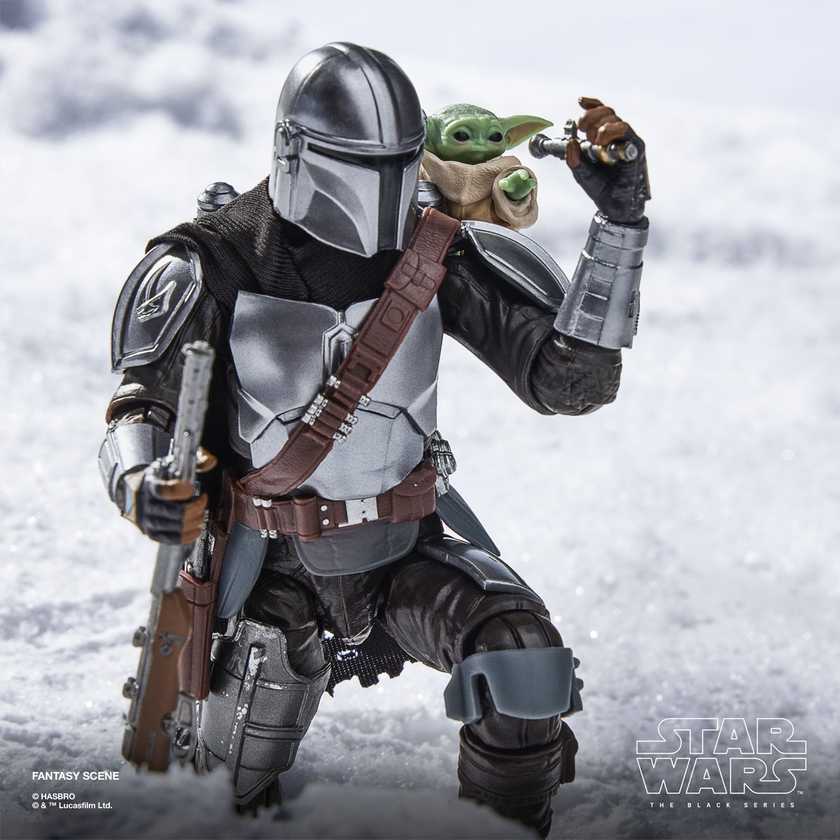 Star Wars: The Black Series - The Mandalorian & Grogu Movie Deluxe 6-Inch Action Figure (PRE-ORDER APRIL 2026)