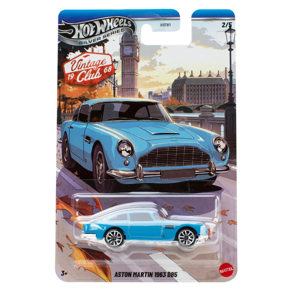 Hot Wheels Vintage Racing - National Icons 2025 Mix 3 Vehicle - Complete Set of 5