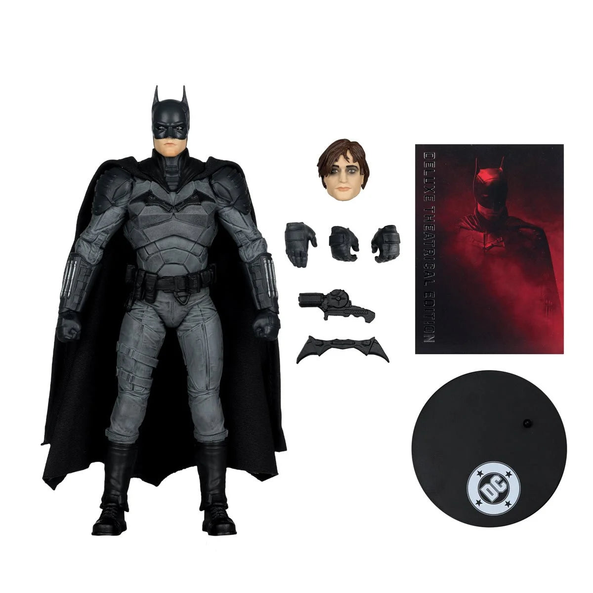McFarlane DC - The Batman (Deluxe Theatrical Edition) - 2022 Batman - 7-Inch Action Figure