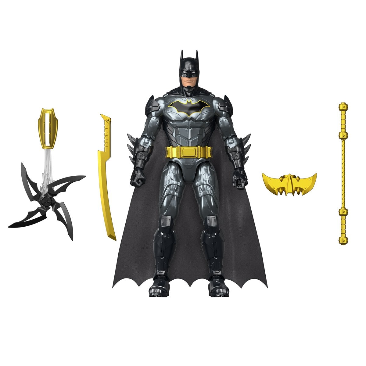 Mattel - DC Crime Crusher Batman - 12" Action Figure with Sounds