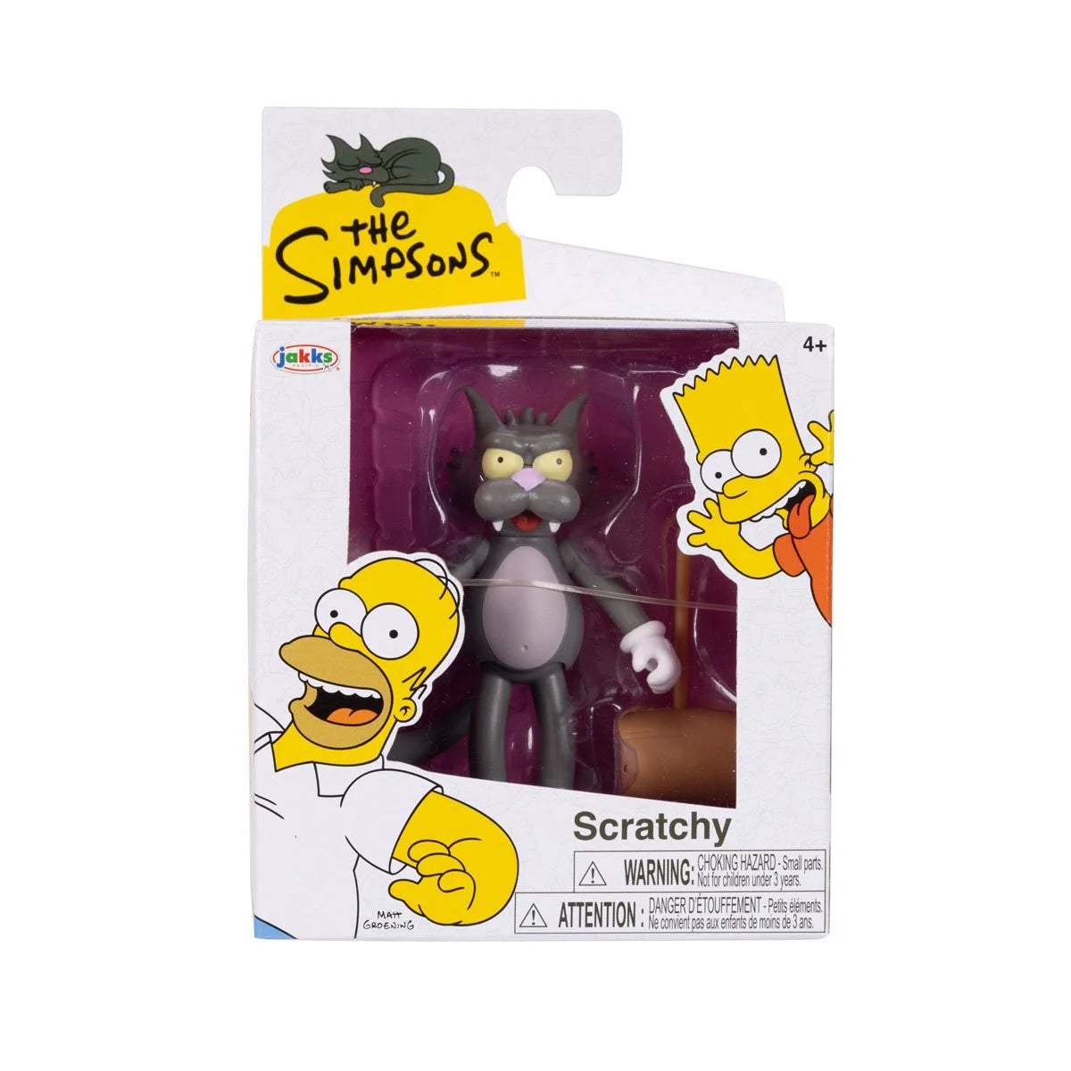 The Simpsons - Wave 2 - 2.5" Action Figures - Jakks Pacific - Complete Set of 5