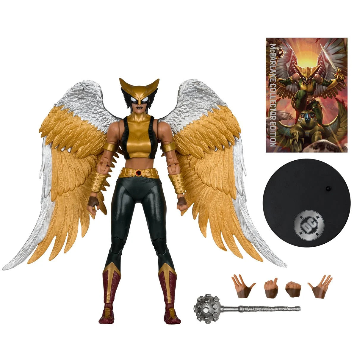 McFarlane DC Collector Edition - Hawkgirl Kendra Saunders #63 - 7-Inch Scale Action Figure