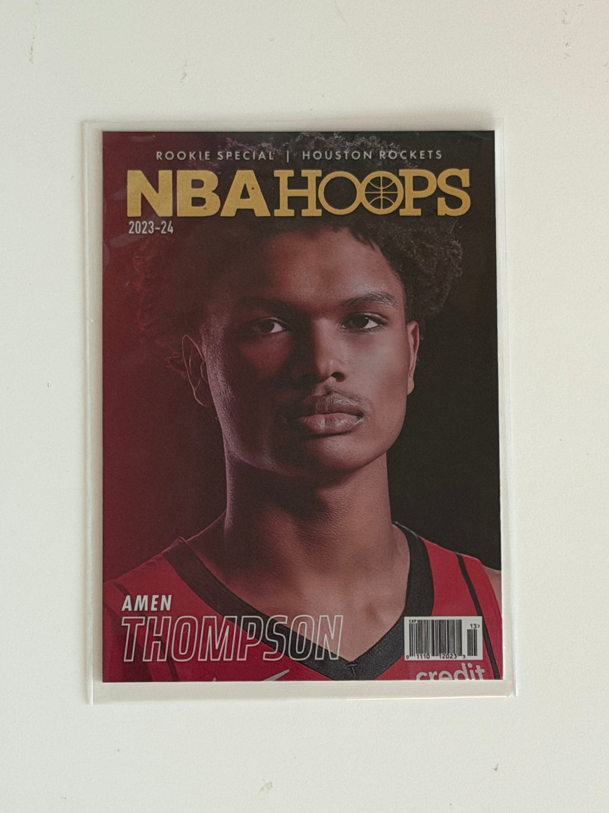 2023 Panini NBA Hoops - Amen Thompson - Rookie Special Holo #1 - Raw Ungraded Card