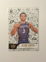 2019 Panini Court Kings - Keldon Johnson - #135 - Raw Ungraded Card