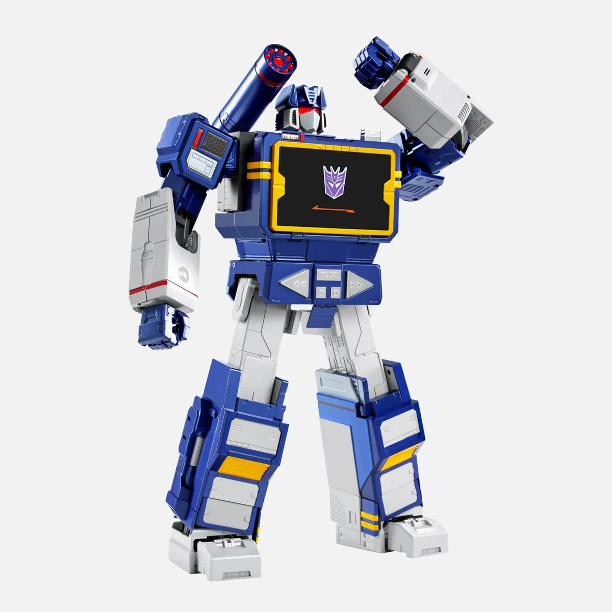 Robosen Robotics - Transformers Soundwave Flagship Auto-Converting Robot w/ Bluetooth Speaker