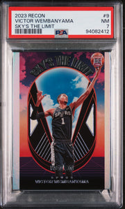 2023 Panini Recon - Victor Wembanyama - Sky's the Limit #9 - PSA Graded Card