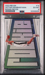 2023 Panini Recon - Victor Wembanyama - Rookie Recon #14 - PSA Graded Card
