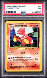 1999 Pokemon Game - Charmeleon - #24 - PSA Graded Card