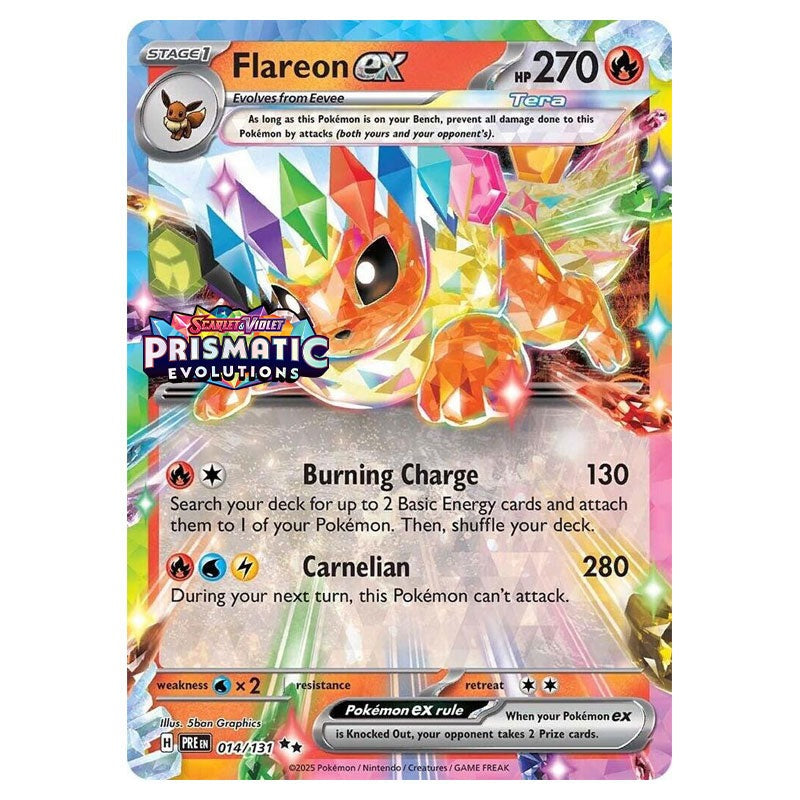 2025 Pokemon PRE-EN - Prismatic Evolutions Stamped Promo Cards - Pick Your Card -  Ungraded Card