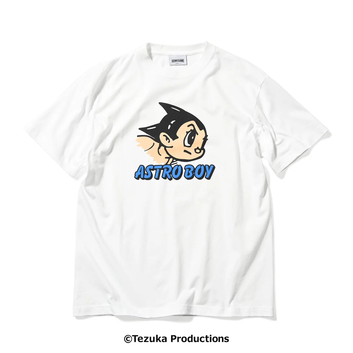 HOMEGAME Tokyo x Astro Boy ATOM HEAD LOGO TEE White [HG250146] - Japan Exclusive
