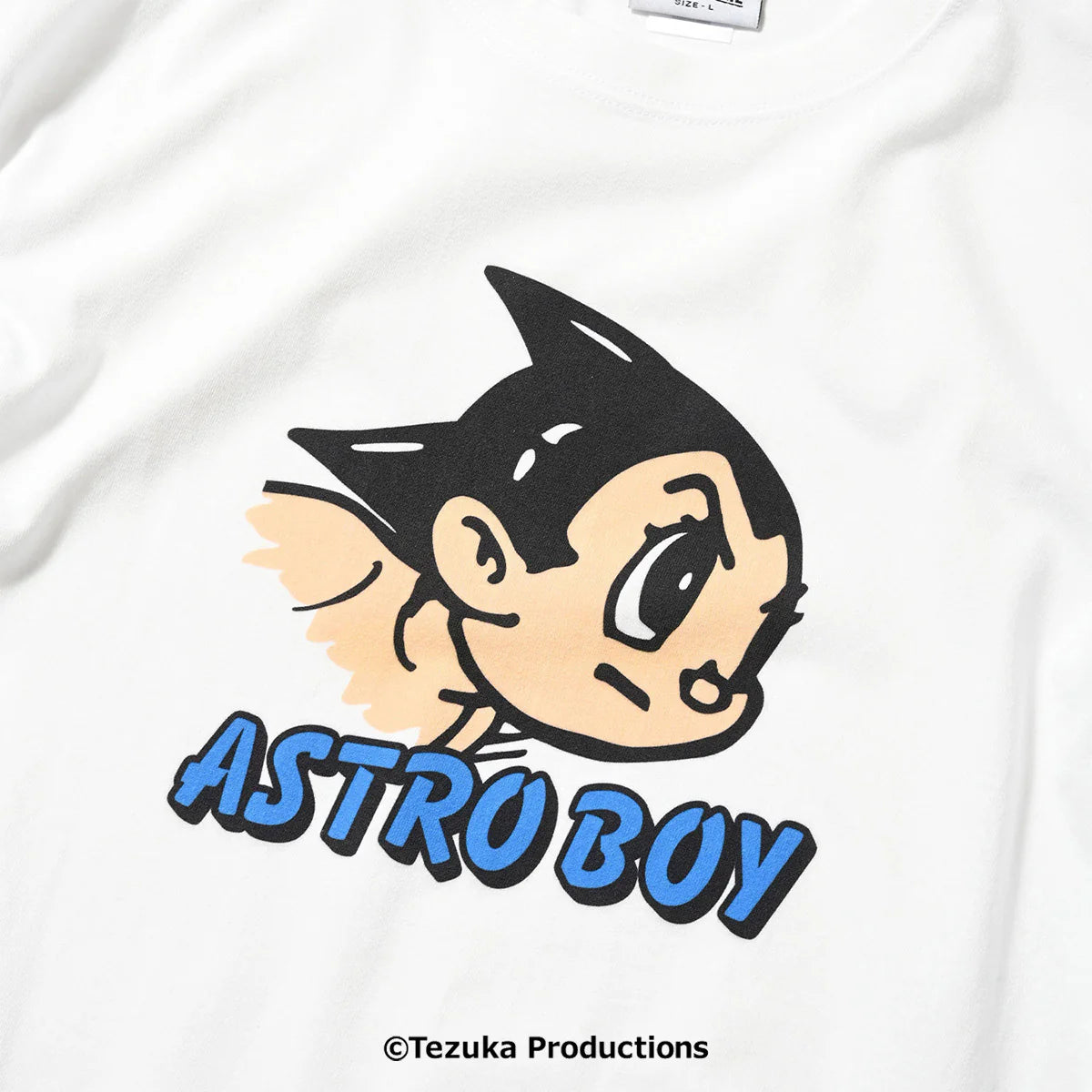 HOMEGAME Tokyo x Astro Boy ATOM HEAD LOGO TEE White [HG250146] - Japan Exclusive