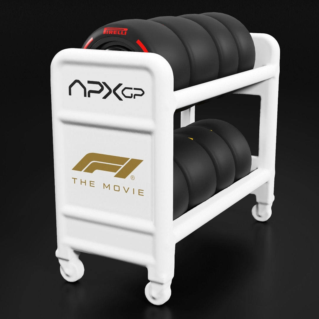 Hot Wheels x F1 The Movie Vehicle - ZAMAC 1:64 Scale - APXGP JMT03