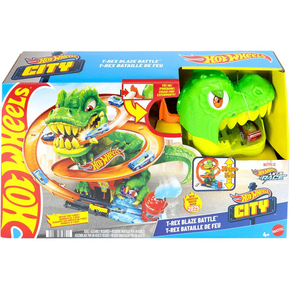 Hot Wheels - T-Rex Blaze Battle