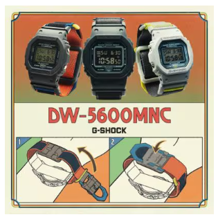 Casio G-Shock DW-5600MNC-8 Digital Watch