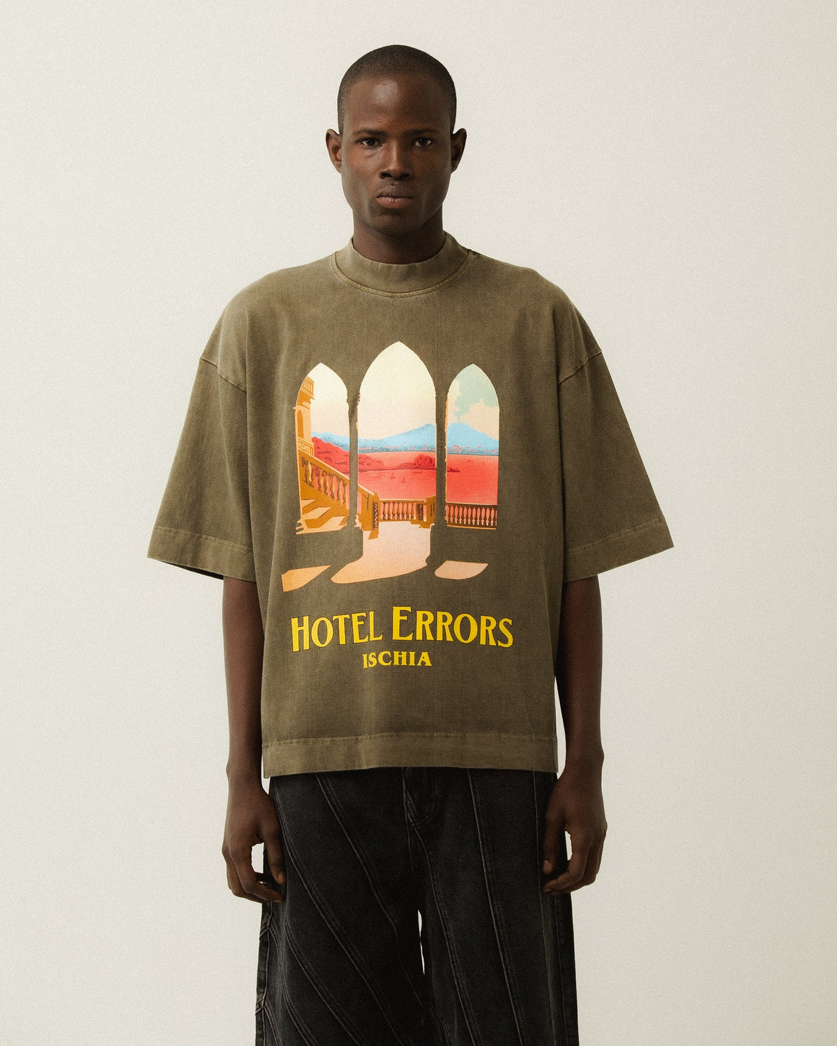 House of Errors - Hotel Errors Heavyweight Tee - Ischia - Made in London