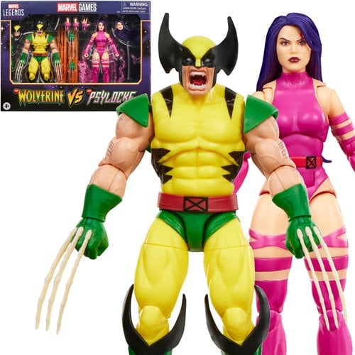Marvel Legends Series - Marvel Games Wolverine vs. Psylocke 6" Action Figures - (PRE-ORDER JAN 2027)