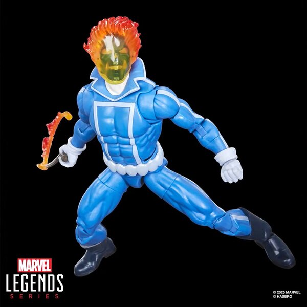 Marvel Legends Series Deluxe - Johnny Blaze Ghost Rider with Motorcycle