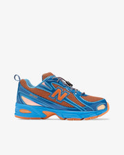 Amine x New Balance 740 - Blue Orange
