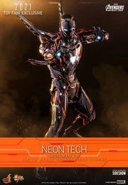 Iron Man Neon Tech 4.0 - MMS597 - Movie Masterpiece Series Diecast - Avengers: Infinity War - Toy Fair Exclusive