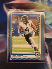 Tank Bigsby Purple Prizm Front - 2025 Donruss Optic