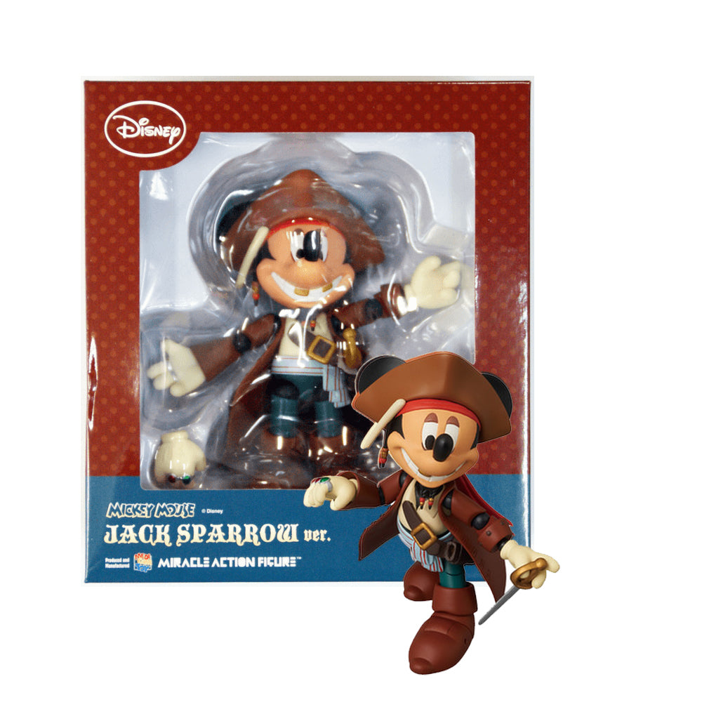 Medicom Miracle Action Figure - Disney Mickey Mouse Jack Sparrow Ver.