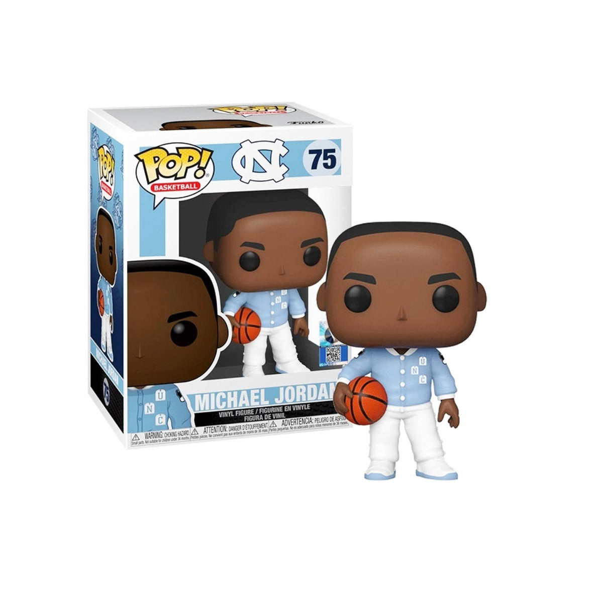 Funko NBA - Micheal Jordan UNC Warm Ups - #75 (VAULTED)