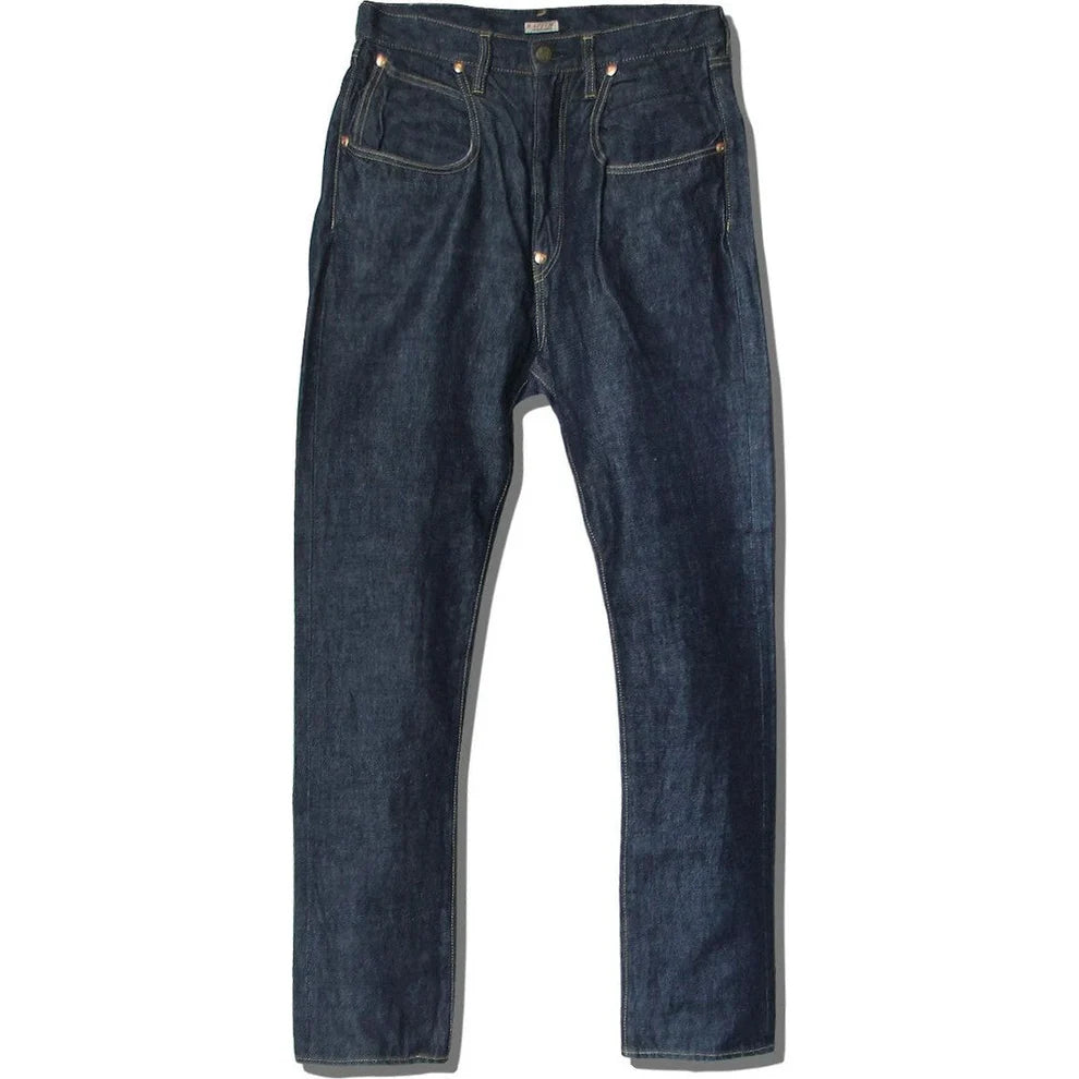 Kapital 14 Oz Denim Ringoman Pants 'One Wash' - Made in Japan